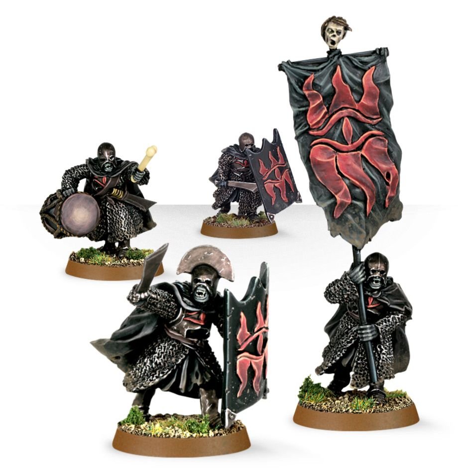 The Lord of the Rings - Black Guard of Barad-dûr Commanders (ONLINE ORDER ONLY)