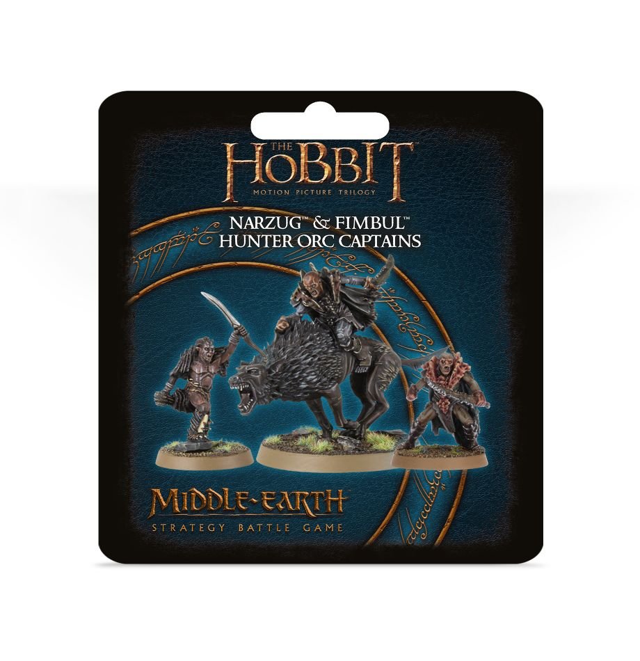 The Hobbit: Narzug and Fimbul, Hunter Orc Captains (ONLINE ORDER ONLY)