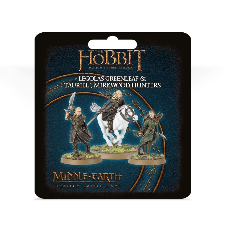 The Hobbit: Legolas Greenleaf & Tauriel Mirkwood Hunters (ONLINE ORDER ONLY)