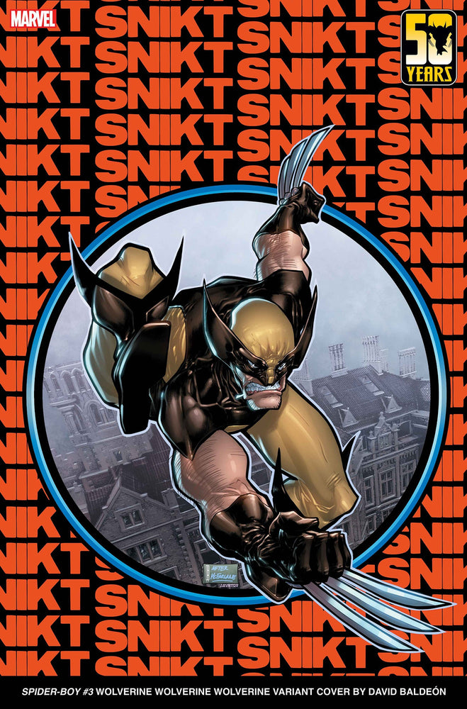 Spider-Boy #3 B David Baldeon Wolverine Amazing Spider-Man 300 Homage Variant (01/31/2024) Marvel (ONLINE ORDER ONLY)