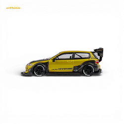 (Pre-Order) DCM Kevmannz Civic EG Ver.1 - Gold Carbon Fiber Short Tail 1:64 (ONLINE ORDER ONLY)
