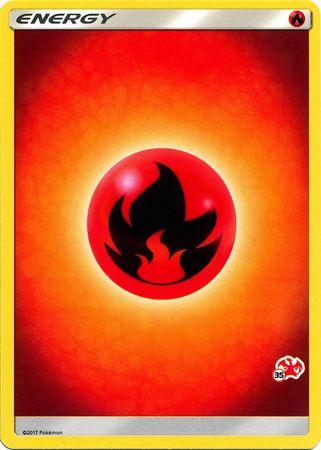Fire Energy (Charizard Stamp #35) [Battle Academy 2020] (Online Only)