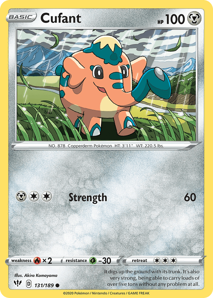 Cufant (131/189) [Sword & Shield: Darkness Ablaze] (Online Only)