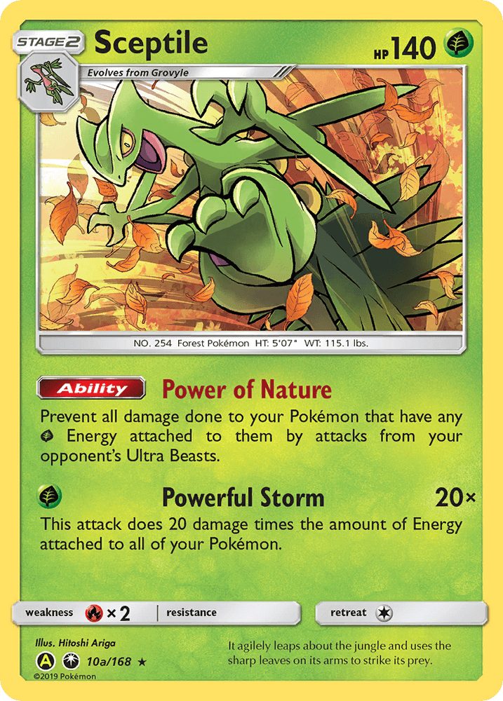 Sceptile (10a/168) [Alternate Art Promos] (Online Only)