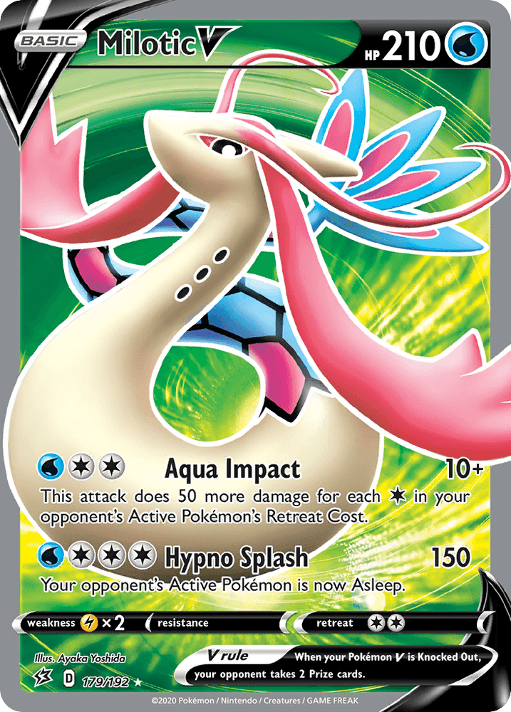 Milotic V (179/192) [Sword & Shield: Rebel Clash] (Online Only)