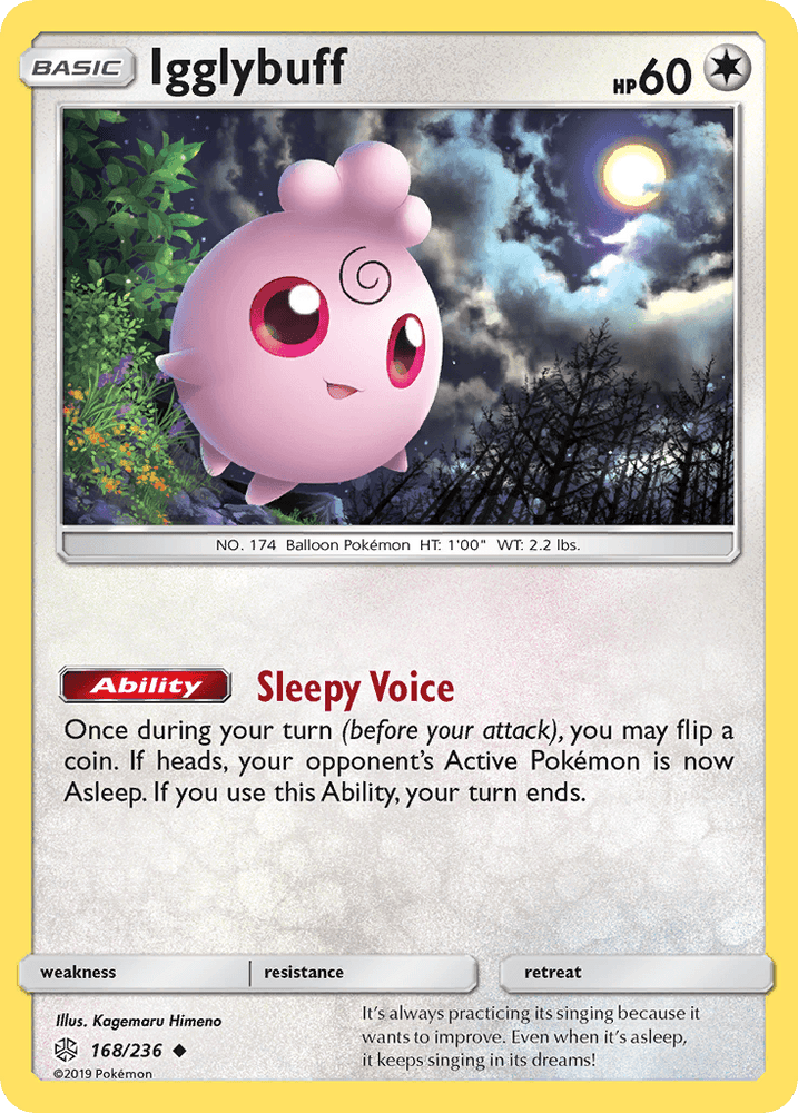Igglybuff (168/236) [Sun & Moon: Cosmic Eclipse] (Online Only)