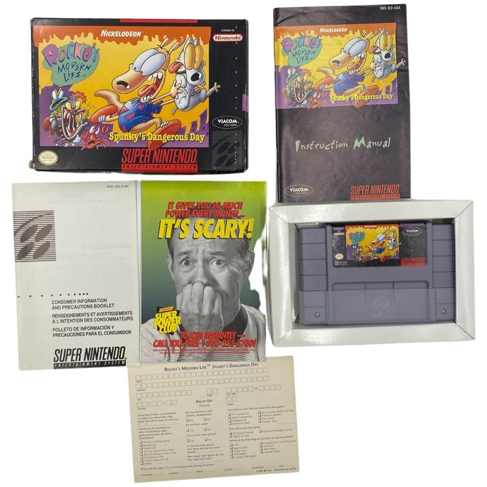 Rocko's Modern Life - Super Nintendo (Online Order Only)