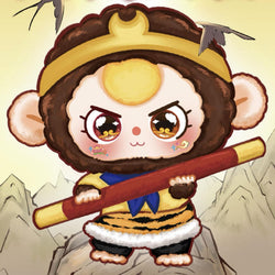 Baby Three Havoc In Heaven Plush Series Blind Box (1 Blind Box) (ONLINE ORDER ONLY)