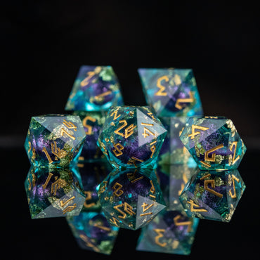 Siren's Treasure Liquid Core Dice Set (ONLINE ORDER ONLY)