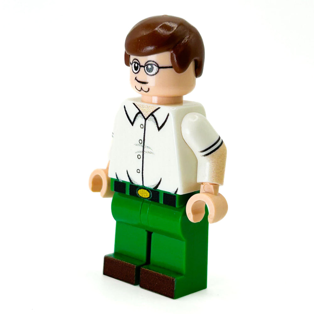 Custom Peter Minifig made using LEGO parts - B3 Customs (Online Order Only)