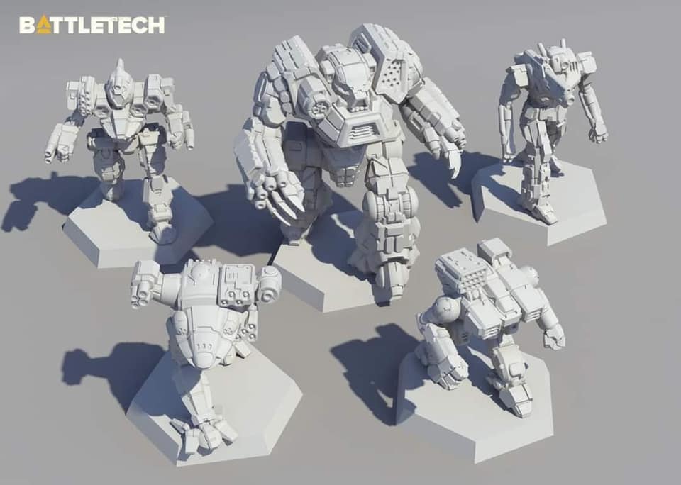 BattleTech: Clan Invasion - Clan Ad Hoc Star (ONLINE ORDER ONLY)