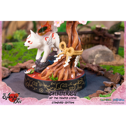 First 4 Figures: Okamiden - Chibiterasu 10-Inch PVC Statue (Standard Edition) (ONLINE ORDER ONLY)