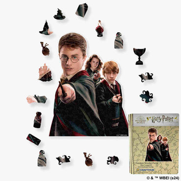 Harry Potter - The Wizarding Friends Wooden Jigsaw Puzzle (Online Order Only)