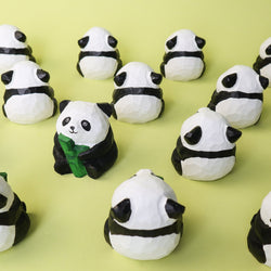 Paint Your Own Wooden Panda Kit – Hand-Carved DIY Painting Craft with Accessories, Cute Decor for Panda Lovers (ONLINE ORDER ONLY)