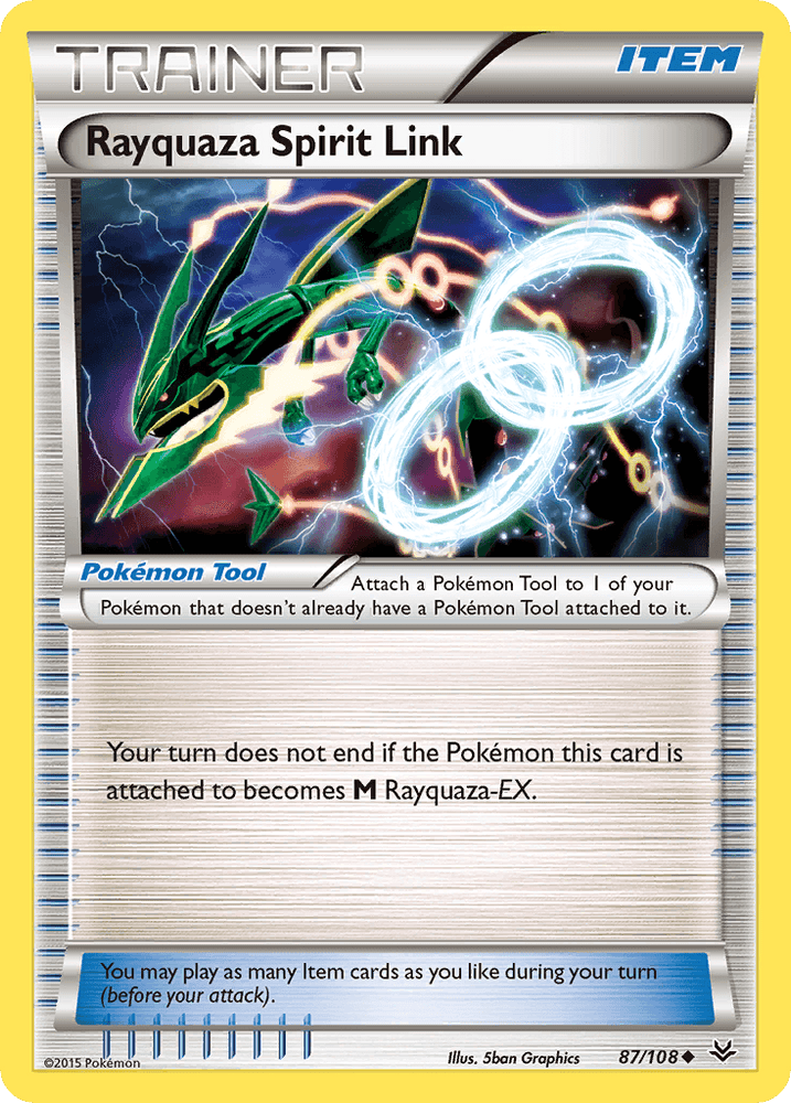 Rayquaza Spirit Link (87/108) [XY: Roaring Skies] (Online Only)