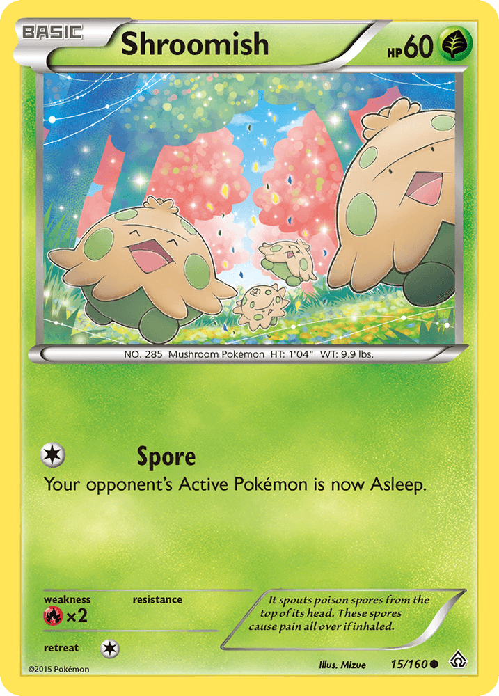 Shroomish (15/160) [XY: Primal Clash] (Online Only)