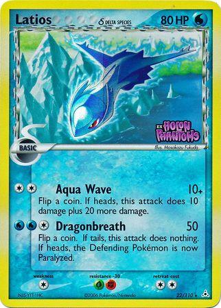 Latios (22/110) (Delta Species) (Stamped) [EX: Holon Phantoms] (Online Only)