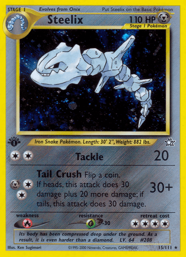 Steelix (15/111) [Neo Genesis 1st Edition] (Online Only)