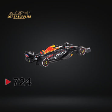 (Pre-Order) Mini-GT Oracle Red Bull Racing RB19 #1 Max Verstappen 2023 F1 2023 Bahrain GP Winner #724 1:64 MGT00724 (ONLINE ORDER ONLY)