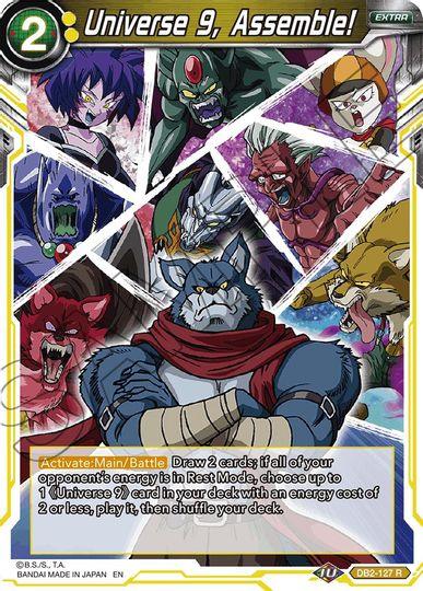 Universe 9, Assemble! (Reprint) (DB2-127) [Battle Evolution Booster] (ONLINE ORDER ONLY)