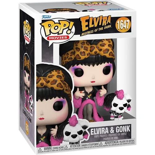 Elvira and Gonk Funko Pop! Vinyl Figure #1647 and Buddy (ONLINE ORDER ONLY)