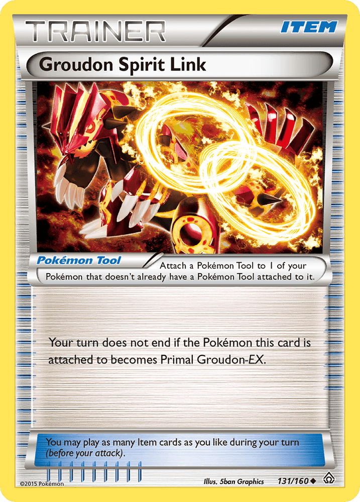Groudon Spirit Link (131/160) [XY: Primal Clash] (Online Only)