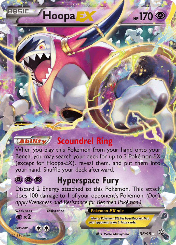 Hoopa EX (36/98) [XY: Ancient Origins] (Online Only)