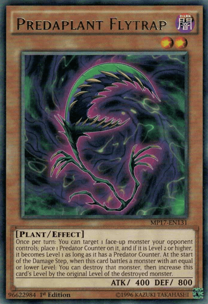 Predaplant Flytrap [MP17-EN131] Rare (ONLINE ORDER ONLY)
