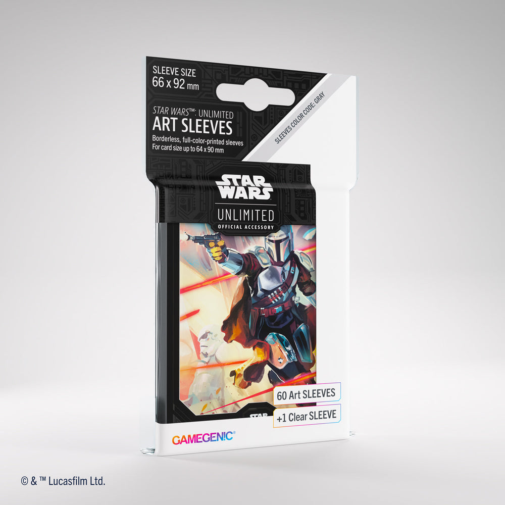 Star Wars: Unlimited - Art Sleeves (Mandalorian) (Online Order Only)