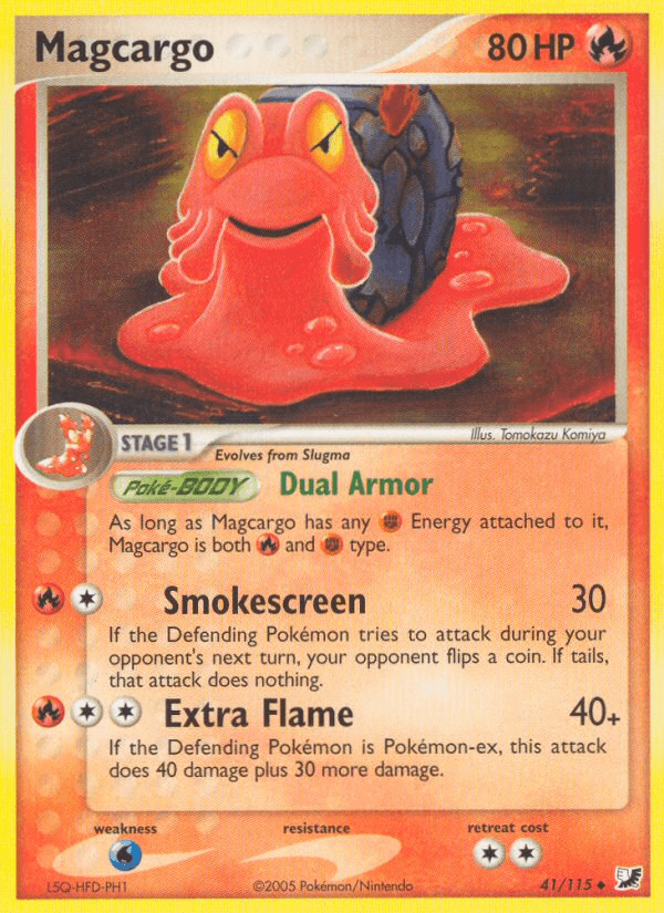 Magcargo (41/115) [EX: Unseen Forces] (Online Only)