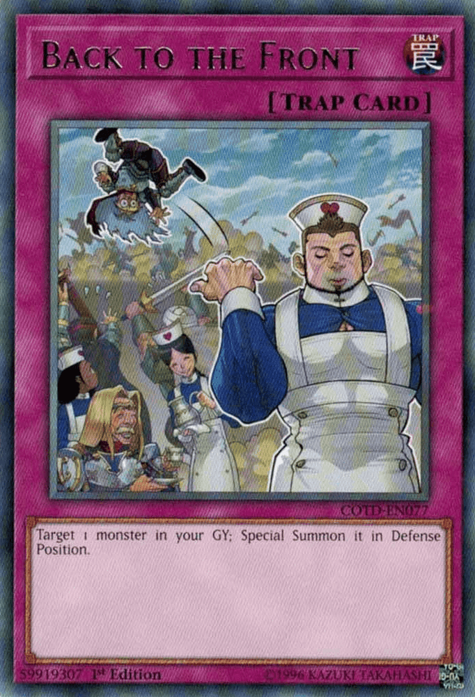 Back to the Front [COTD-EN077] Rare (ONLINE ORDER ONLY)