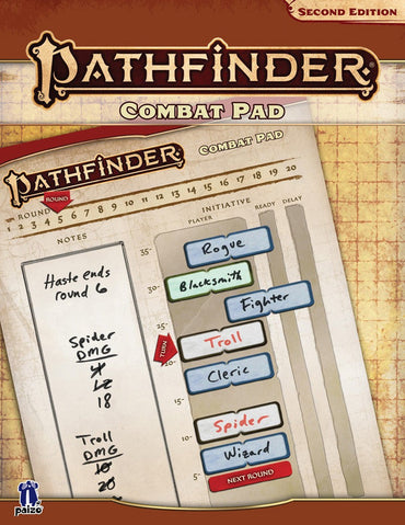 Pathfinder - Combat Pad 2nd Edition (Online Order Only)