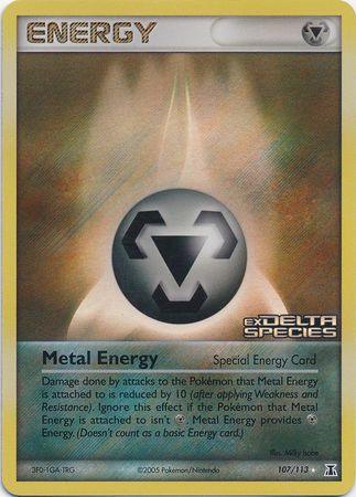 Metal Energy (107/113) (Stamped) [EX: Delta Species] (Online Only)