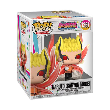 Boruto: Naruto Next Generations Naruto (Baryon Mode) Super 6-Inch Funko Pop! Vinyl Figure #1361 (ONLINE ORDER ONLY)
