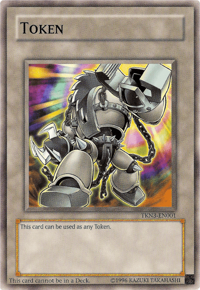Grinder Golem Token [TKN3-EN001] Common (ONLINE ORDER ONLY)