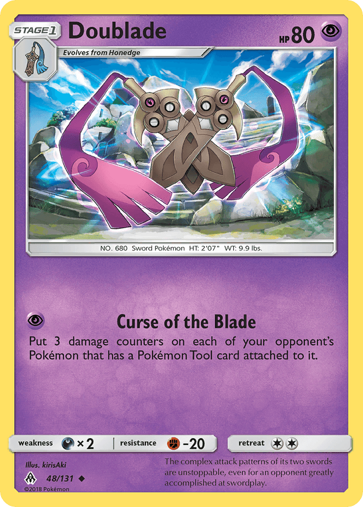 Doublade (48/131) [Sun & Moon: Forbidden Light] (Online Only)
