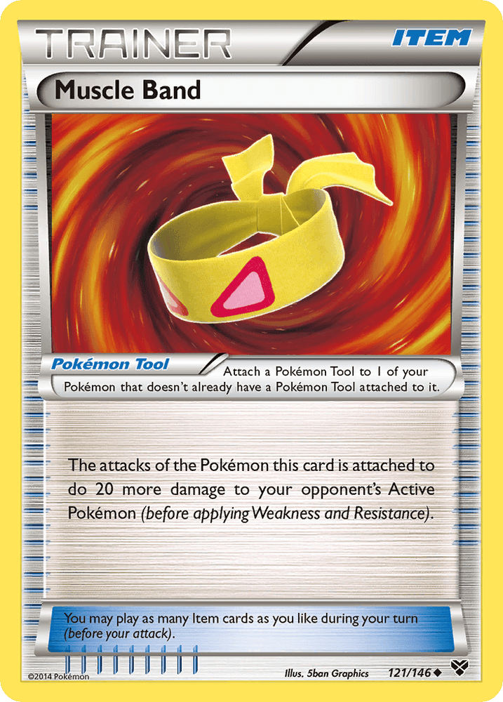 Muscle Band (121/146) [XY: Base Set] (Online Only)