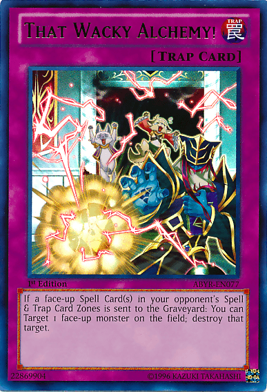 That Wacky Alchemy! [ABYR-EN077] Ultra Rare (ONLINE ORDER ONLY)