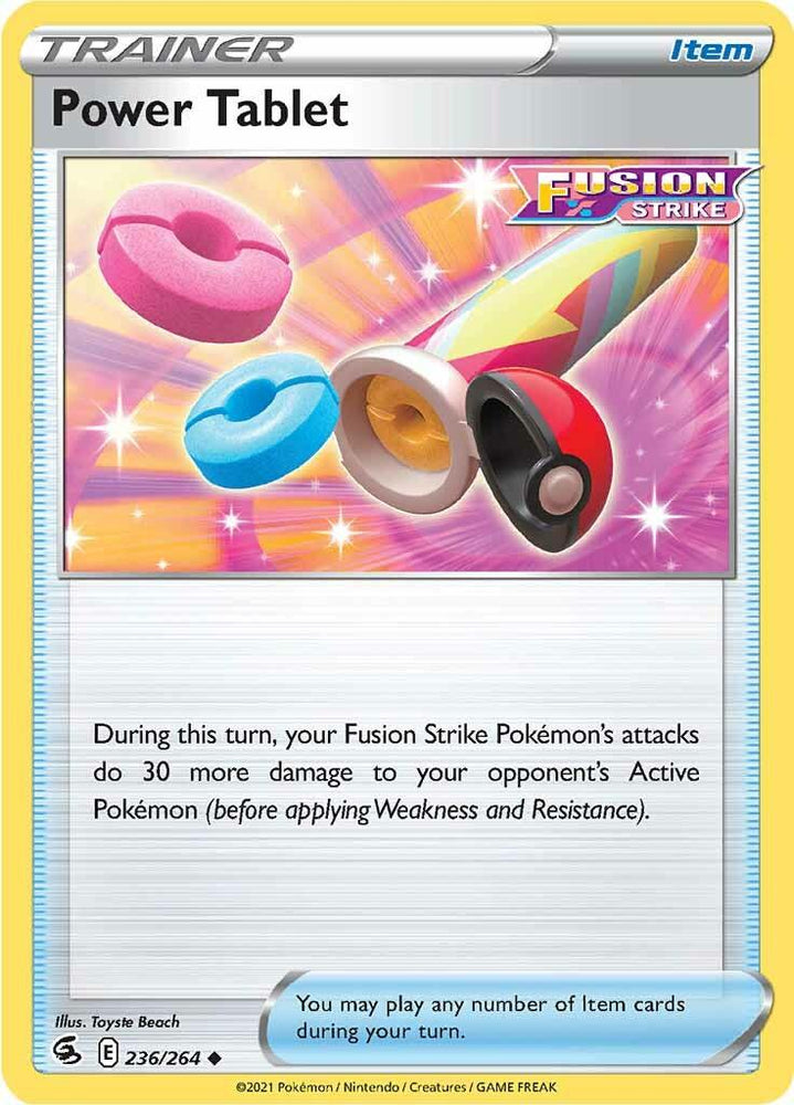 Power Tablet (236/264) [Sword & Shield: Fusion Strike] (Online Only)
