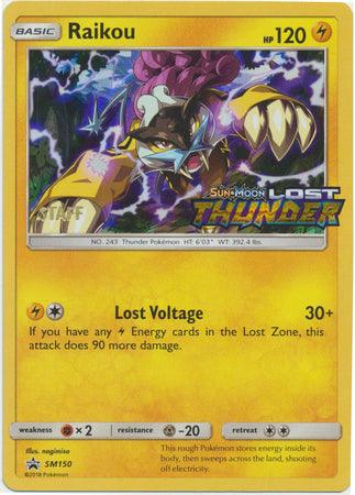Raikou (SM150) (Staff Prerelease Promo) [Sun & Moon: Black Star Promos] (Online Only)