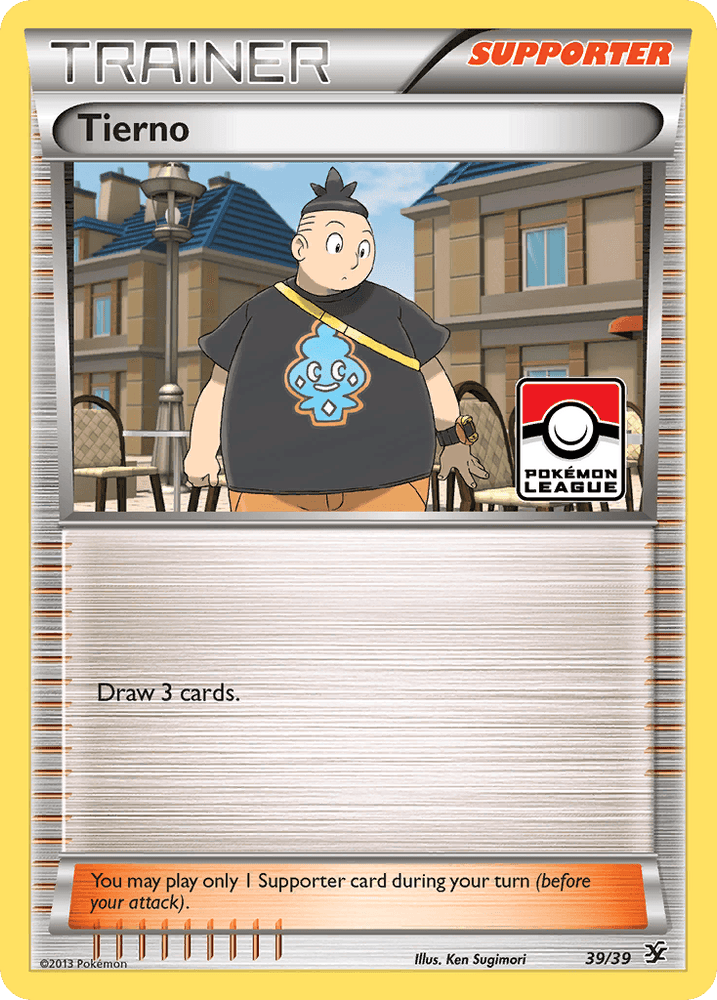 Tierno (39/39) [XY: Kalos Starter Set] (Online Only)