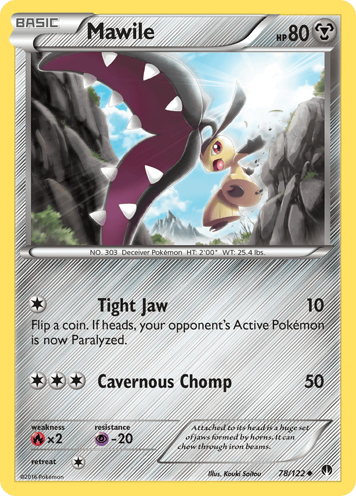 Mawile (78/122) [XY: BREAKpoint] (Online Only)