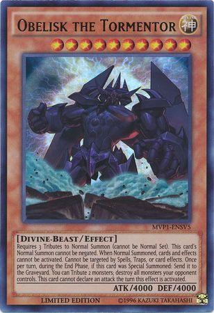 Obelisk the Tormentor [MVP1-ENSV5] Ultra Rare (ONLINE ORDER ONLY)