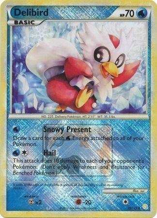 Delibird (39/123) (League Promo) [HeartGold & SoulSilver: Base Set] (Online Only)