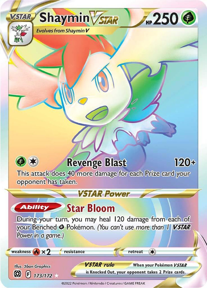 Shaymin VSTAR (173/172) [Sword & Shield: Brilliant Stars] (Online Only)