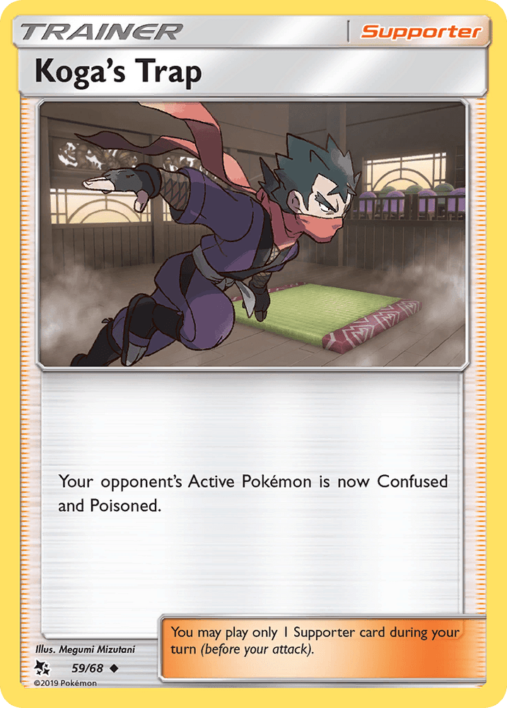 Koga's Trap (59/68) [Sun & Moon: Hidden Fates] (Online Only)