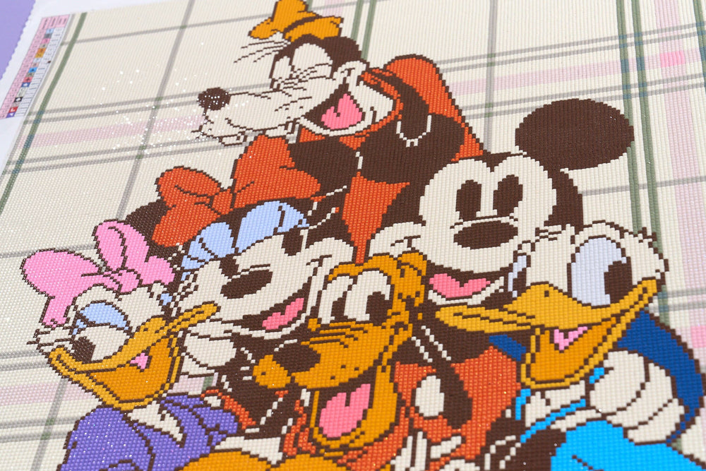Diamond Art Club – True Pals Licensed Disney Diamond Painting (Square Drill, 22" x 28") (ONLINE ORDER ONLY)