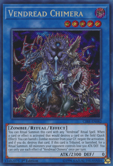 Vendread Chimera [CIBR-EN082] Secret Rare (ONLINE ORDER ONLY)