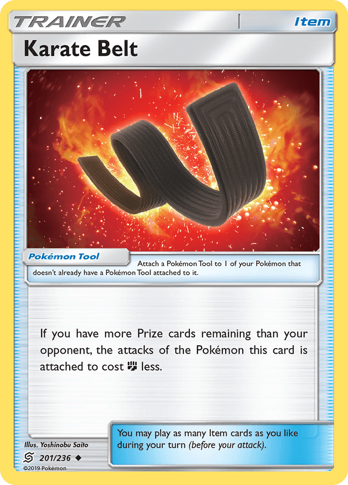 Karate Belt (201/236) [Sun & Moon: Unified Minds] (Online Only)