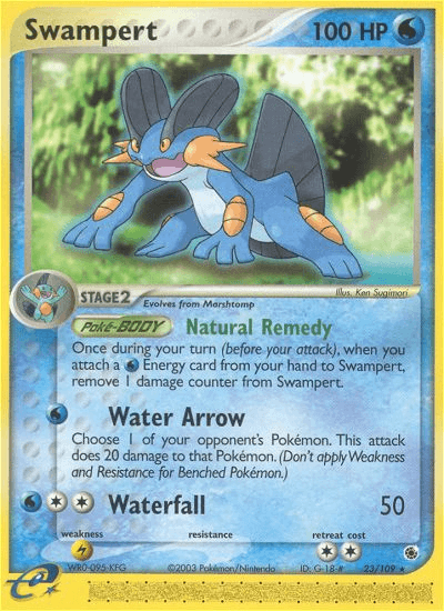 Swampert (23/109) [EX: Ruby & Sapphire] (Online Only)